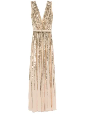 Saiid Kobeisy sequin long dress