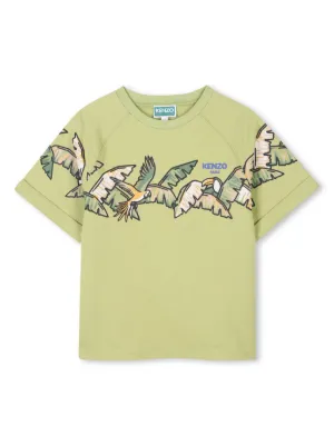 Kenzo Kids graphic-print T-shirt