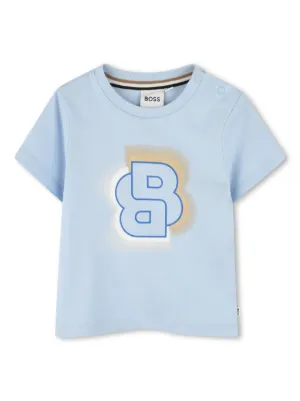 BOSS Kidswear logo-print T-shirt