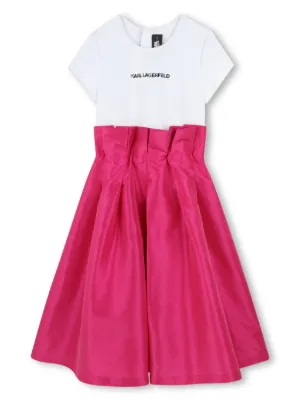 Karl Lagerfeld Kids logo-print dress
