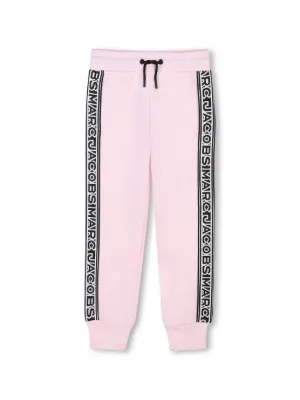 Marc Jacobs Kids logo-stripe track pants