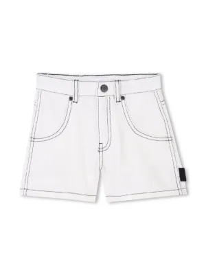Marc Jacobs Kids logo-appliqu&eacute; shorts