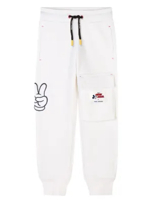 Marc Jacobs Kids x Mickey Mouse patch-detail sweatpants