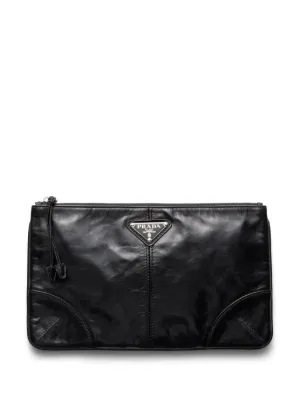 Prada leather wallet