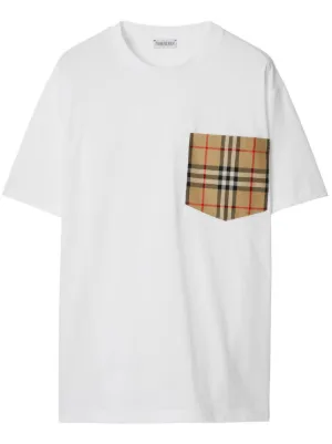 Burberry Vintage Check pocket T-shirt