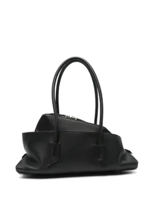 The Attico small La Passaggiata leather tote bag