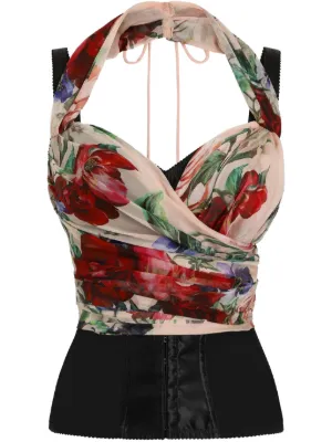 Dolce & Gabbana floral-print top
