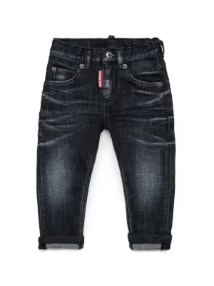 DSQUARED2 KIDS faded-effect distressed jeans