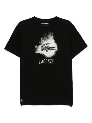 Lacoste ultra dry graphic sport T-shirt