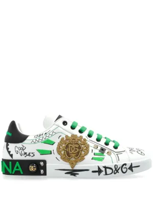Dolce & Gabbana logo-patch sneakers 