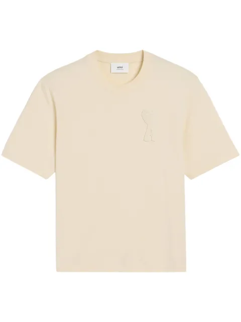 AMI Paris Ami de Coeur patch T-shirt