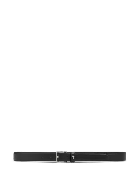 AMI Paris Paris Paris leather belt (25mm)
