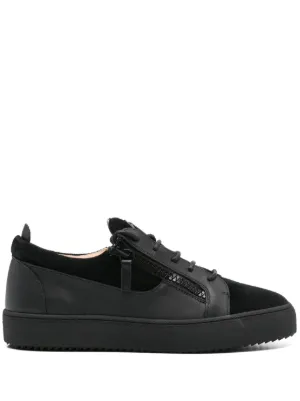Giuseppe Zanotti Frankie double-zip low-top sneakers