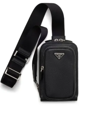 Prada leather phone case