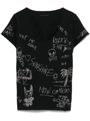 Zadig&Voltaire henley T-shirt