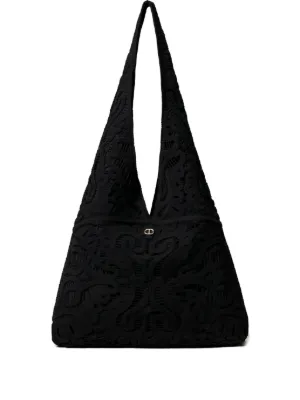 TWINSET Ventotene crochet shoulder bag