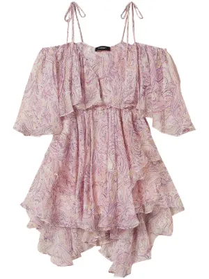 TWINSET mini ruffled dress