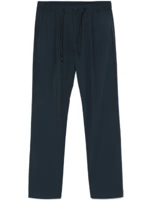 Herno drawstring elasticated trousers