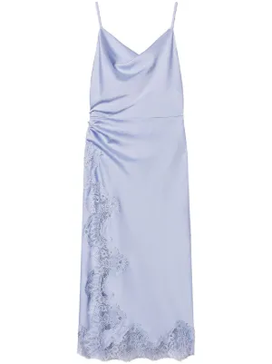 TWINSET lace trim dress 