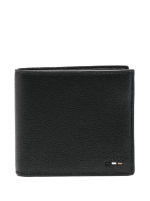 BOSS logo-debossed wallet