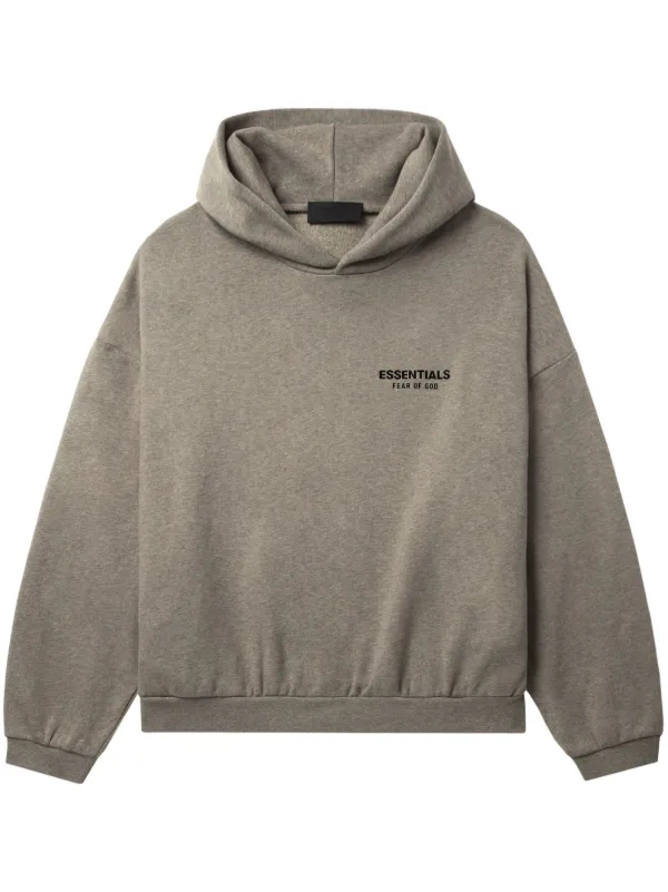 FEAR OF GOD ESSENTIALS logo-print hoodie