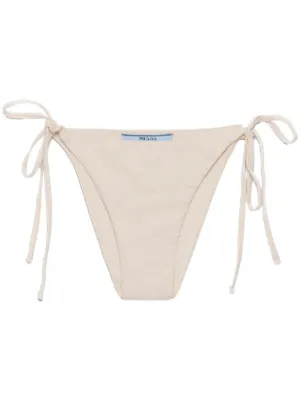 Prada rhinestone-embellished bikini bottoms