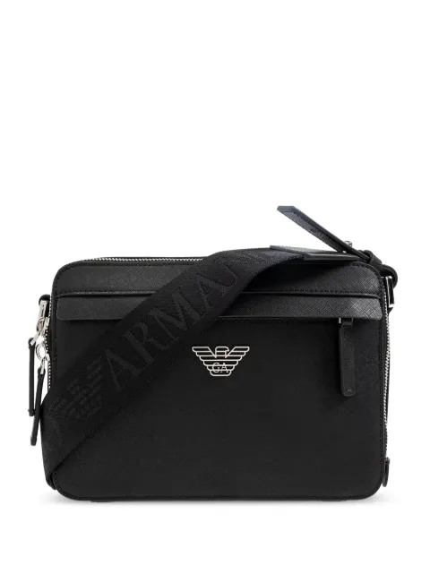 Emporio Armani Zippered messenger bag