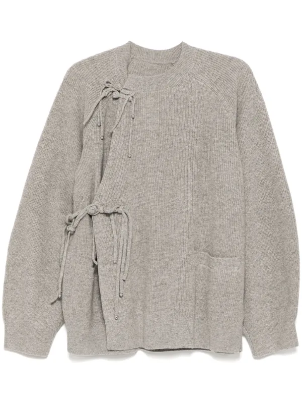 JNBY rounded-collar cardigan