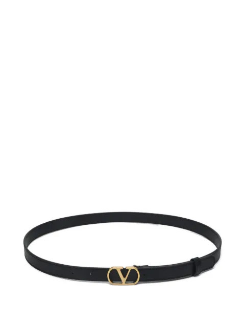 Valentino Garavani VLogo signature belt in shiny calfskin 20 mm