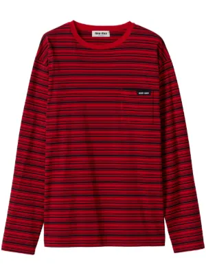 Miu Miu cotton jersey T-shirt