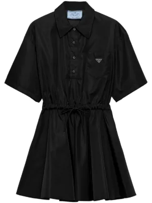 Prada short-sleeved Re-nylon dress