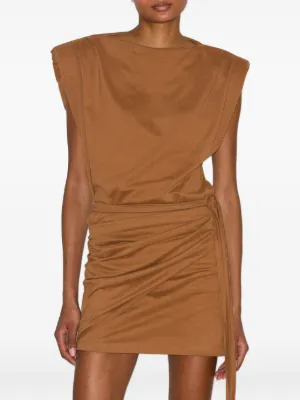 ISABEL MARANT Marielle draped jersey dress