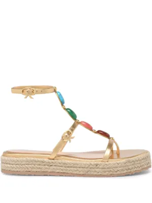 Gianvito Rossi Shanti Beach espadrilles