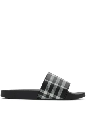Burberry Check slides