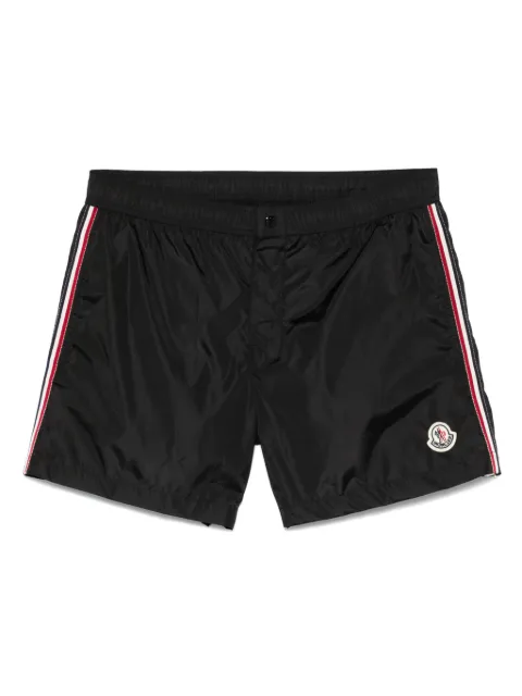 Moncler stripe swim shorts