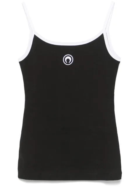 Marine Serre Moon embroidered tank top