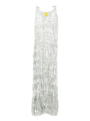 Marques'Almeida crinkled slip dress
