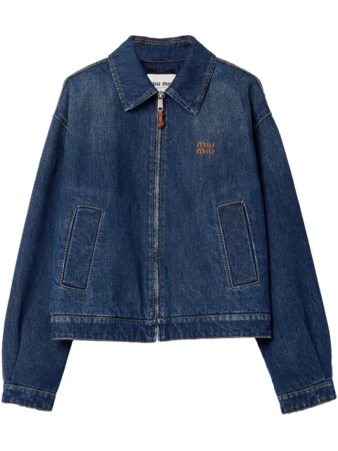 Miu Miu denim trucker jacket