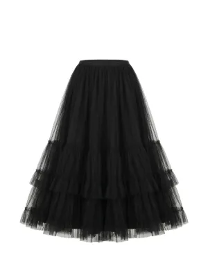 Valentino Garavani layered-tulle maxi skirt