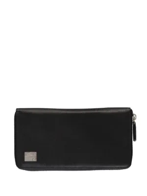 Versace leather long wallet