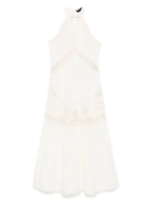 TWINSET lace-detailed maxi dress