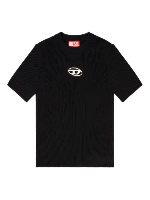 Diesel crew-neck ribbed T-shirt