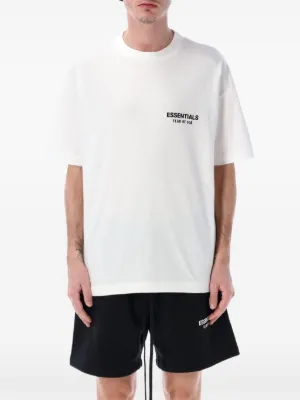 FEAR OF GOD ESSENTIALS Essentials logo-printed T-shirt