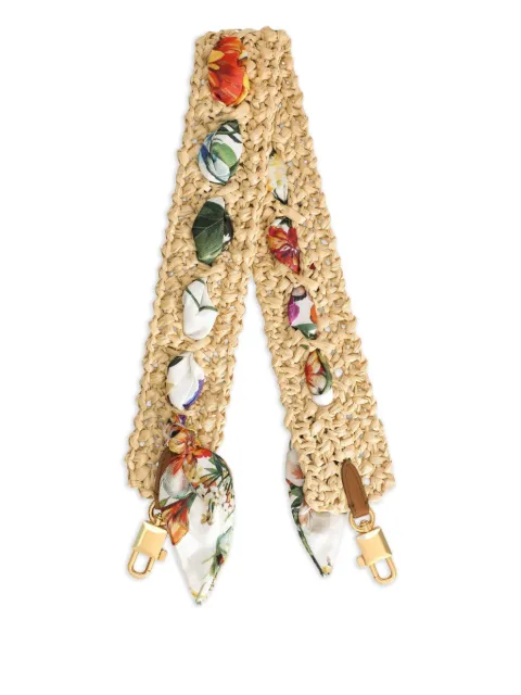 Dolce & Gabbana scarf-detailed bag strap