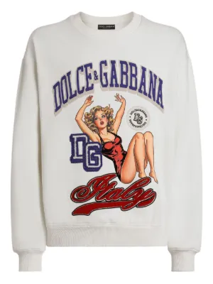 Dolce & Gabbana graphic-print sweater
