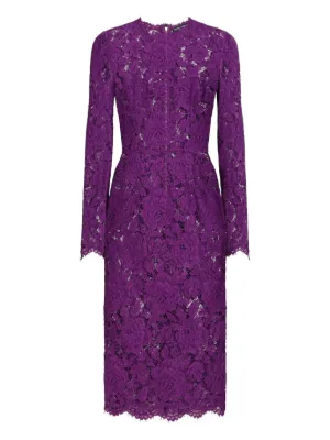 Dolce & Gabbana midi Cordonetto lace dress