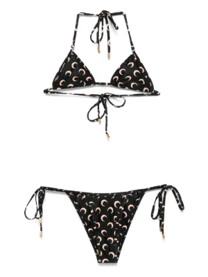 Marine Serre moon-printed bikini set