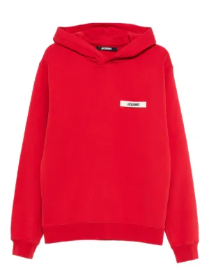 Jacquemus Gros Grain hooded sweatshirt