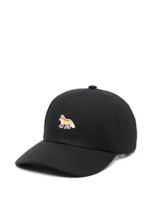 Maison Kitsun&eacute; Baby Fox-patch baseball cap