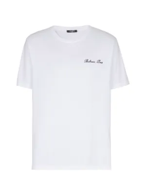 Balmain embroidered Balmain Signature T-shirt